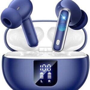 Bluetooth 5.4 Earphones in Ear with Dual Noise Cancelling Mic, Transparency Mode